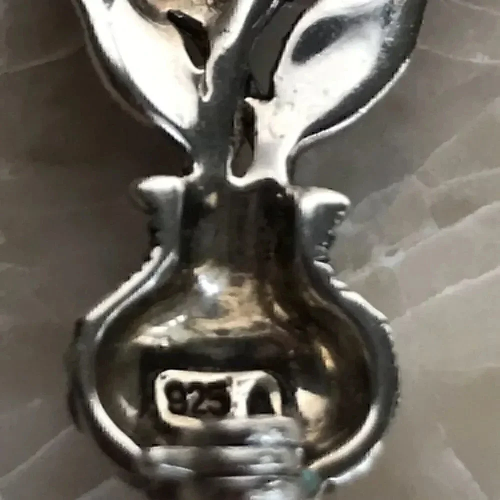 Beautiful Flowers 925 silver pin
